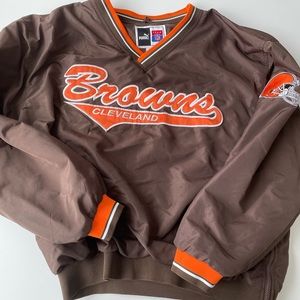 Vintage Puma Cleveland Browns Windbreaker Large